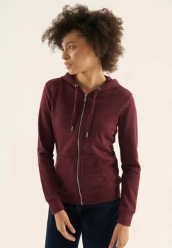 Anna Field Sudadera Con Cremallera - Bordeaux