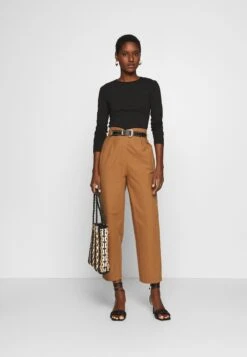 Anna Field 2 Pack - Camiseta De Manga Larga - White/Black