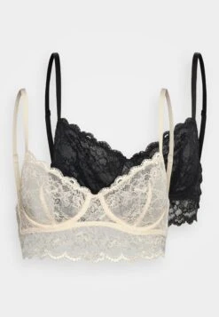 Anna Field 2 Pack - Sujetador Con Aros - Pink/Black -Anna Field 2419d16efc9f455f8d64e3a4ee69f2c9