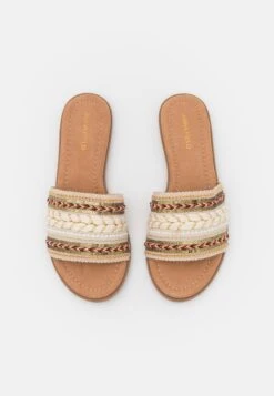 Anna Field Sandalias Planas - Beige -Anna Field 2e38b58fa9d44860a21681d8c622a6a1