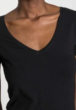 Anna Field 2 Pack - Camiseta Básica - Black -Anna Field 3323c24a61a44f249dccca07ebbd58a4