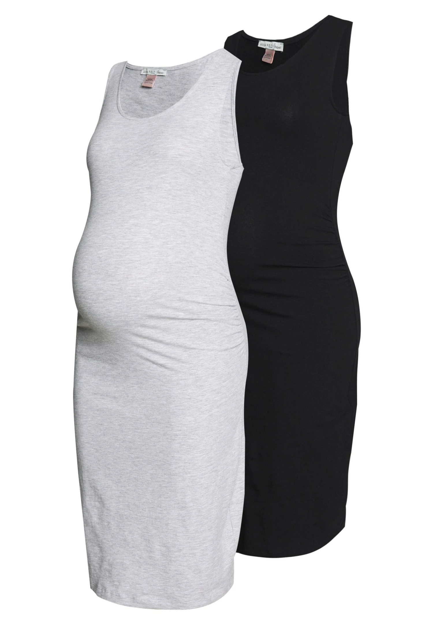 2 Pack - Vestido De Tubo - Light Grey/Black 6 2 Pack - Vestido De Tubo - Light Grey/Black - Imagen 6
