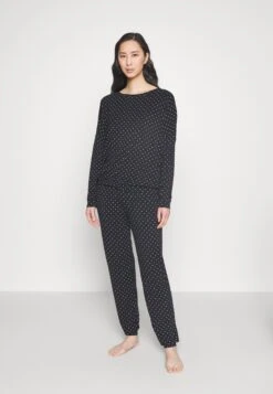 Anna Field Pijama - Black/White