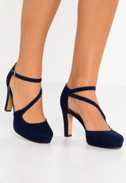 Anna Field Zapatos Altos - Dark Blue