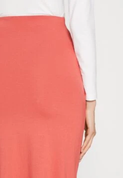 Anna Field Front Knot Midi Skirt - Falda De Tubo - Red -Anna Field 53571b024e864b7886e877ff240549a9