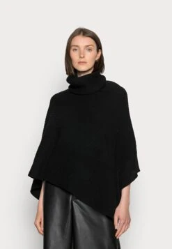 Anna Field Poncho - Black