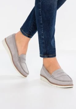 Anna Field Comfort Leather - Mocasines - Grey