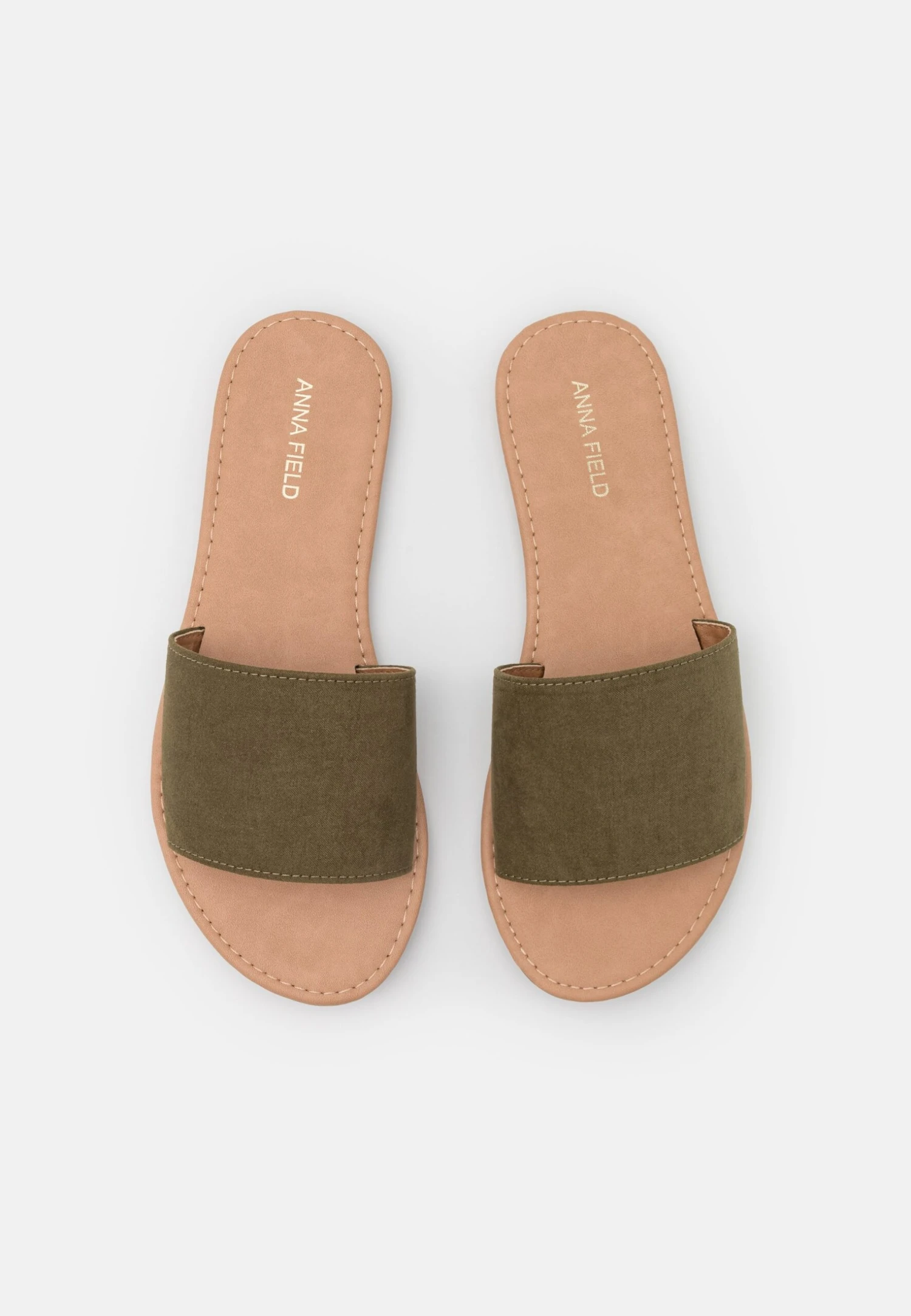 Anna Field 2 Pack - Sandalias Planas - Khaki/Gold 5 Anna Field 2 Pack - Sandalias Planas - Khaki/Gold - Imagen 5