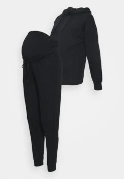 Set - Jersey Con Capucha - Black