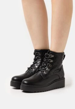 Anna Field 38 Anna Field Botines De Cuña - Black