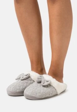 Anna Field Pantuflas - Light Grey