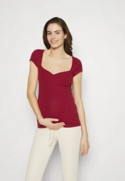 Camiseta Básica - Dark Red