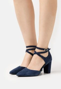 Anna Field Leather- Zapatos Altos - Dark Blue