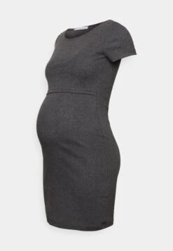 Short Sleeves- Vestido Ligero -Mottled Dark Grey -Anna Field a12eb757c88f47778add388454b2e645