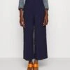 Anna Field Pantalones - Dark Blue