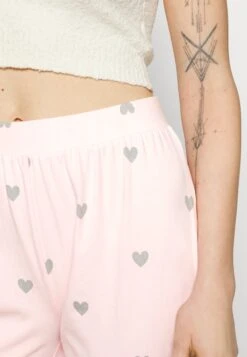 Anna Field 2 Pack - Pantalón De Pijama - Pink/Grey -Anna Field d9fddd3428d240ba9aae213c2ce28d7e