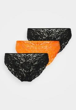 Anna Field 3 Pack - Braguitas - Orange/ Black -Anna Field dff612ce2adf4edd9b29516e8be7cfb0