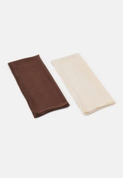 Anna Field 2 Pack - Pañuelo - Off-White/Brown
