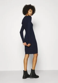 Anna Field Crew Ausschnitt Ripp Top Bodycon Mini Strickkleid - Vestido De Tubo - Dark Blue 9 Anna Field Crew Ausschnitt Ripp Top Bodycon Mini Strickkleid - Vestido De Tubo - Dark Blue -Anna Field e7dfe52813234273b4b0154b82da9016