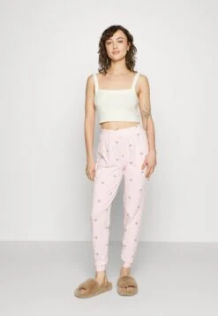 Anna Field 2 Pack - Pantalón De Pijama - Pink/Grey
