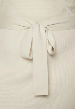 Wrap V Ausschnitt Mini Strickkleid Mit Gürtel - Vestido De Punto - Off White -Anna Field faacffd8bec14c42822bb0d268374b4e